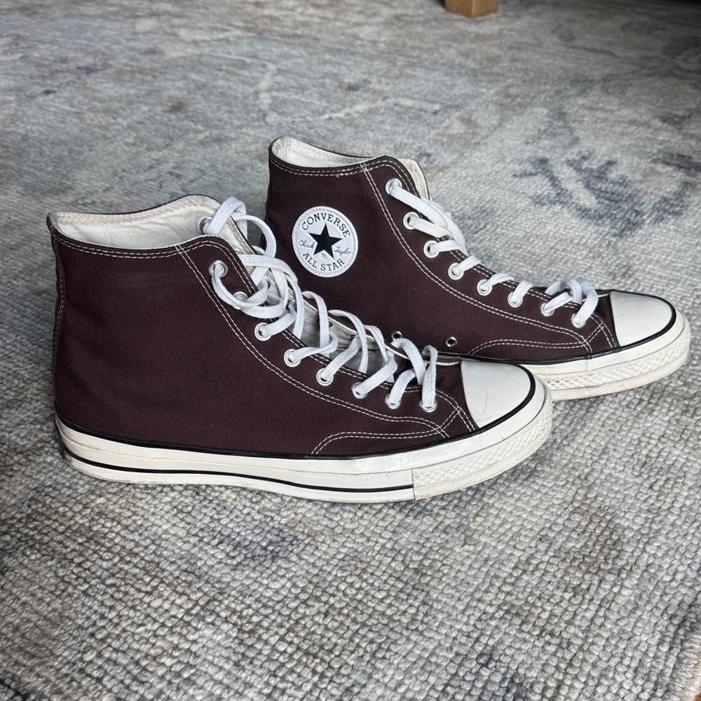 Converse Chocolate High-Top Sneakers